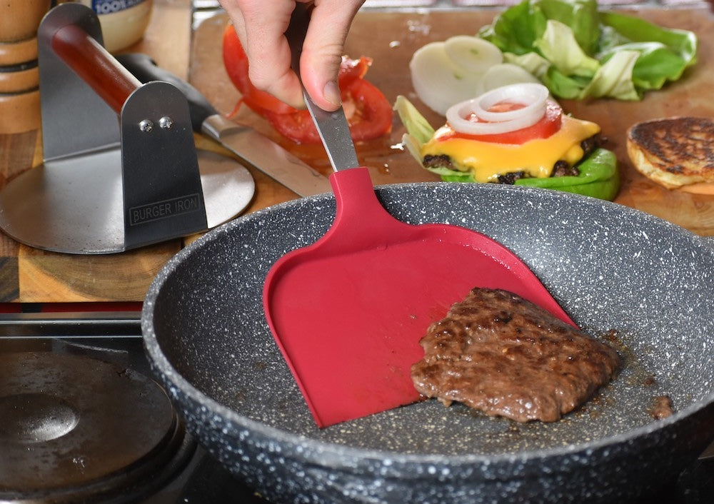 The Burger Iron Wide Mouth Nylon Spatula