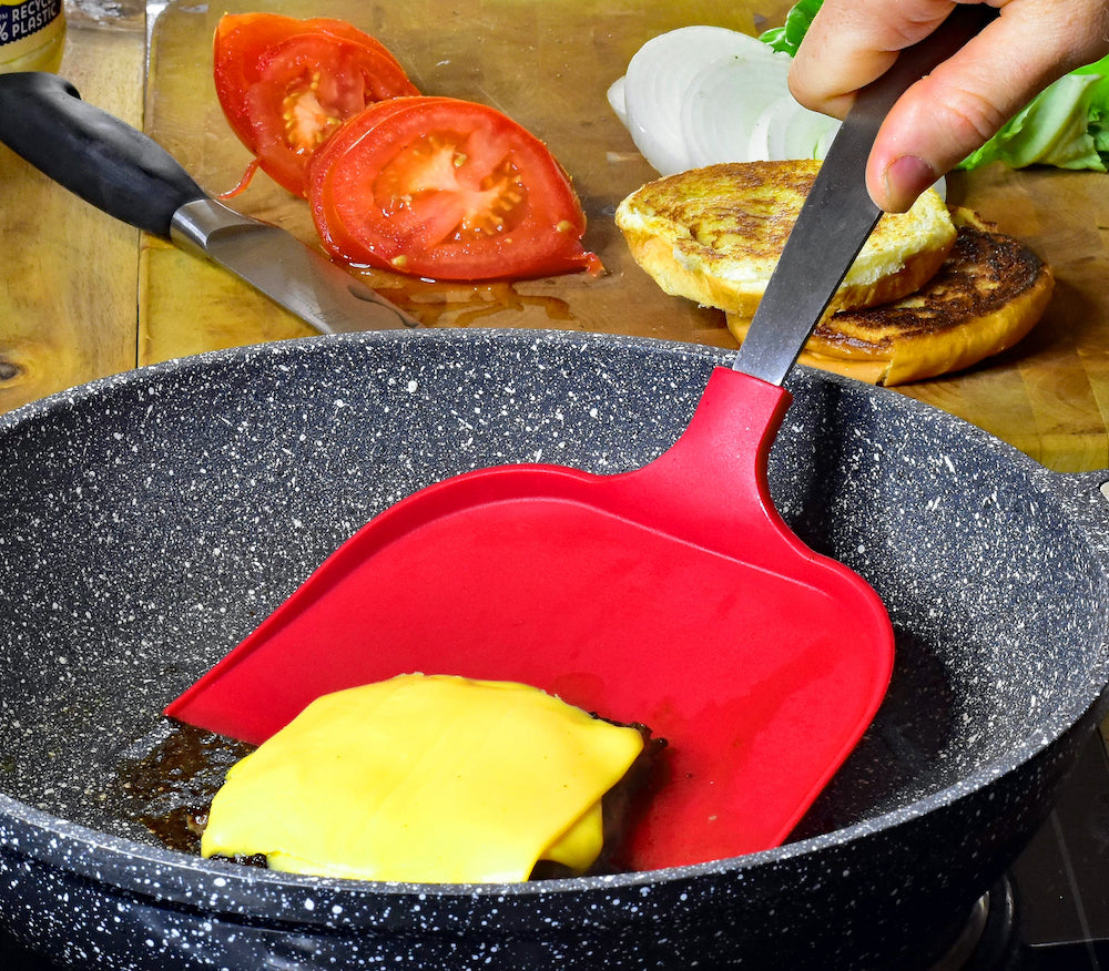 The Burger Iron Wide Mouth Nylon Spatula